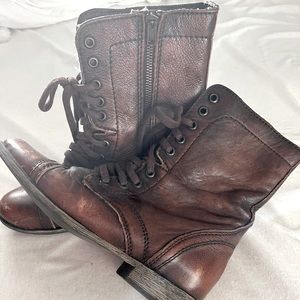 Steve Madden combat boots